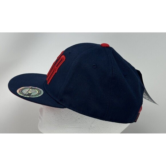 RSVLTS Sloped Crown USA United States of America Blue USA Snapback Hat Cap OSFA - Picture 3 of 9
